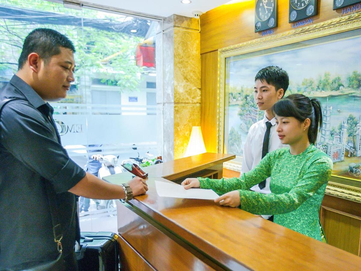 Emerald Boutique Hotel Hanoi Exterior foto